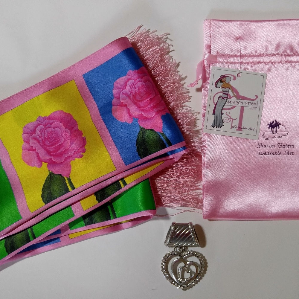 Rose Boxes Silk Scarves Everyone loves them!